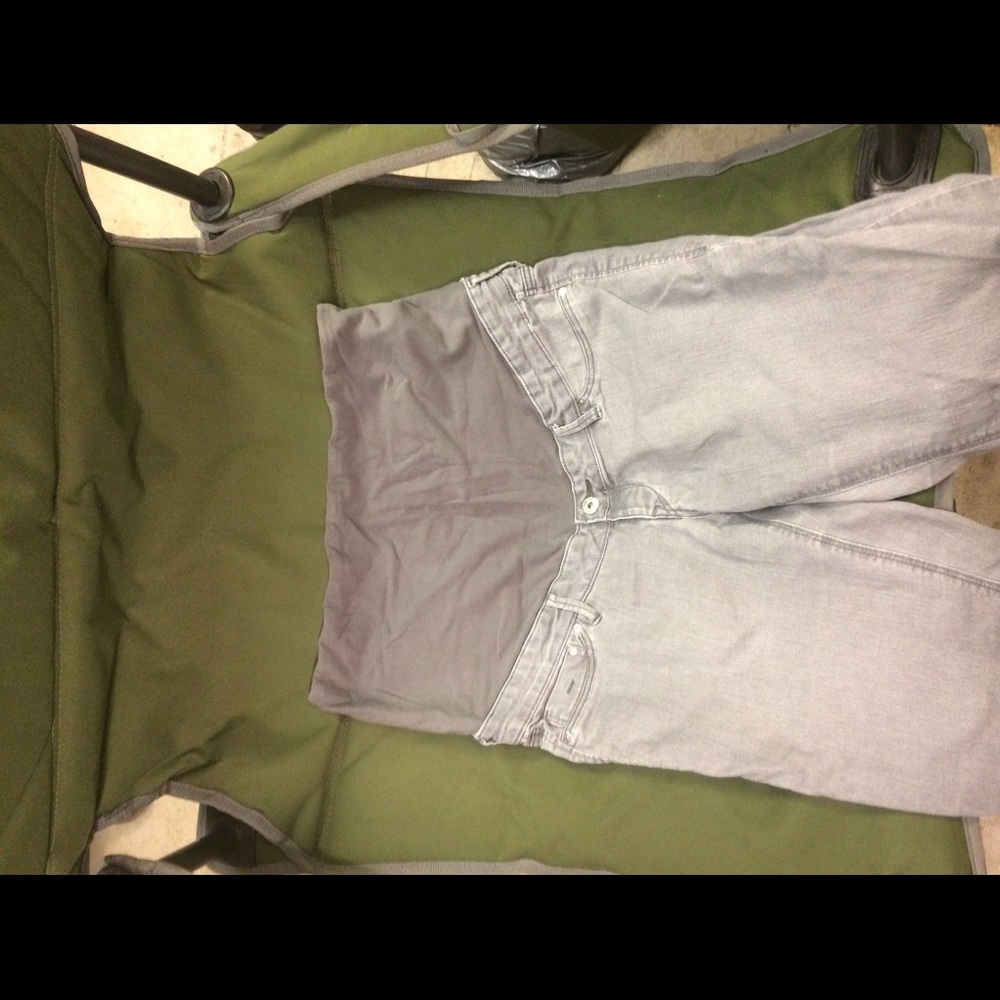 Grey maternity pants