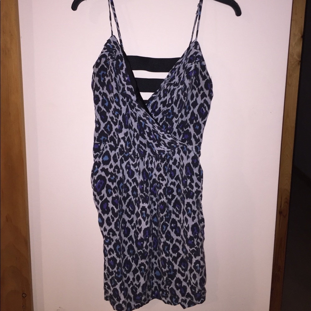 Mini dress with adjustable straps