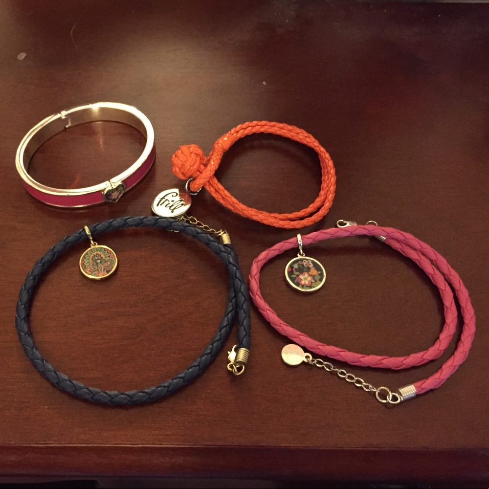 4 Vera Bradley bracelets