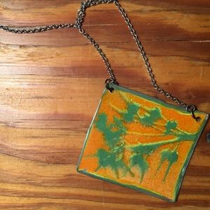 Handcrafted Metal Necklace