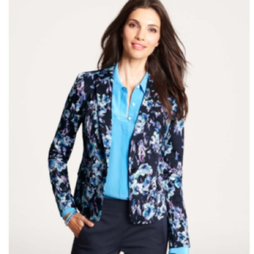 Ann Taylor | Petite Moody Floral Blazer
