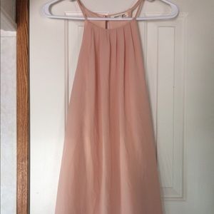 NWT Blush dress with lace