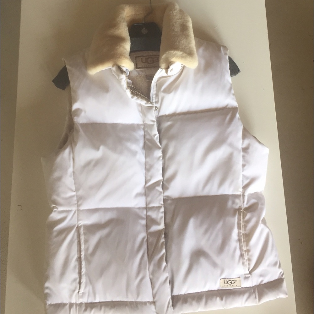 Ugg White Puffer Jacket