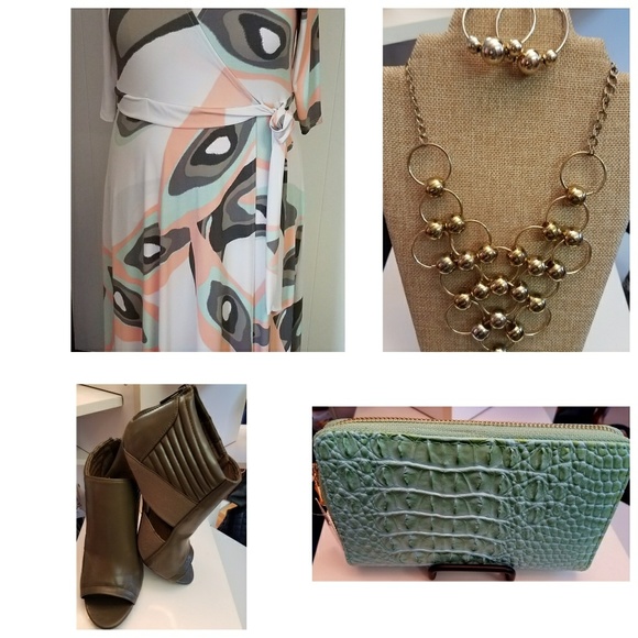 💥2 for $50💥Simply Pewter and Mint Maxi - Picture 4 of 4