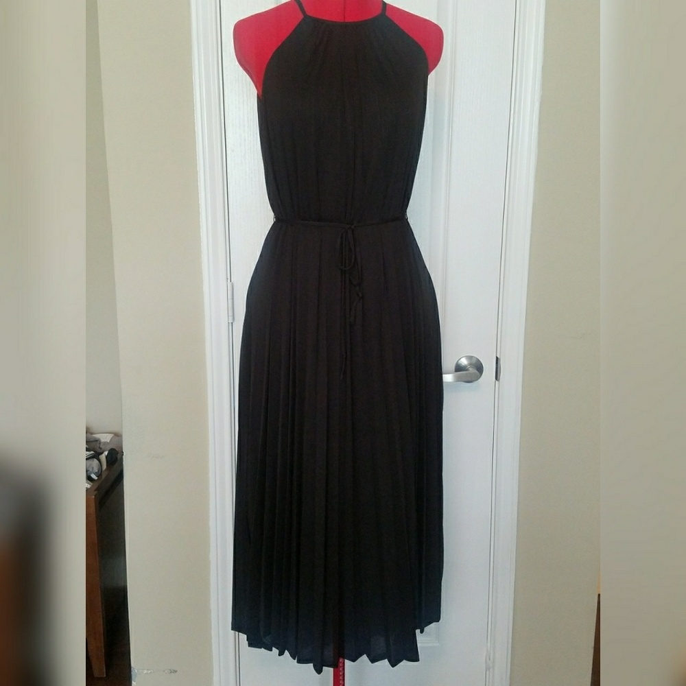 Long, sexy, black, hi-low dress - Picture 1 of 7