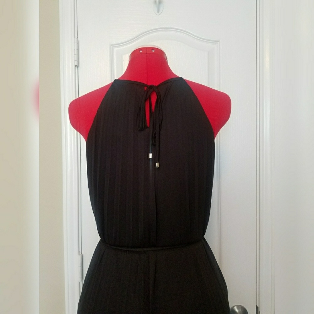 Long, sexy, black, hi-low dress - Picture 4 of 7