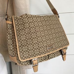 Coach laptop/messenger bag
