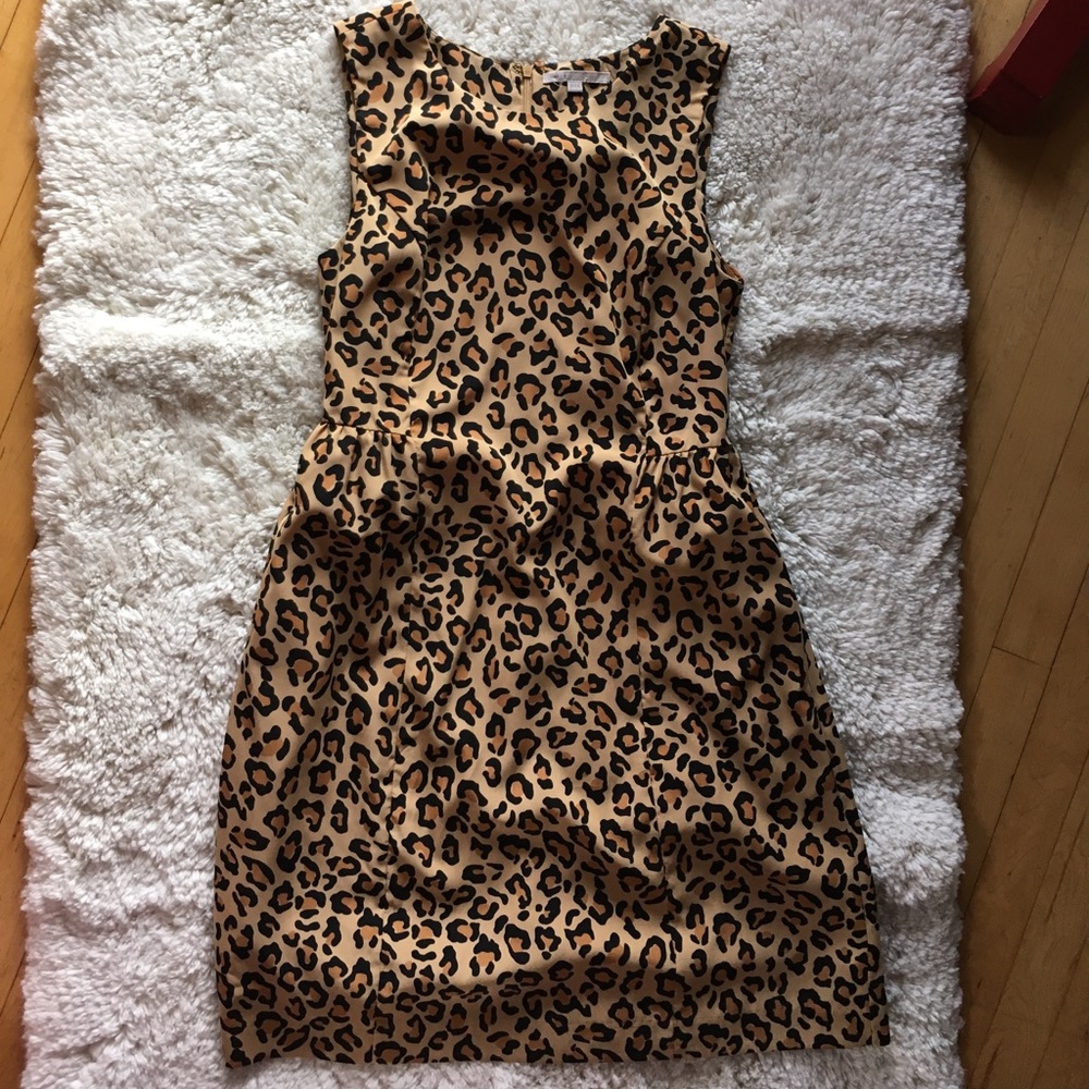 GAP Leopard Print Dress sz 2