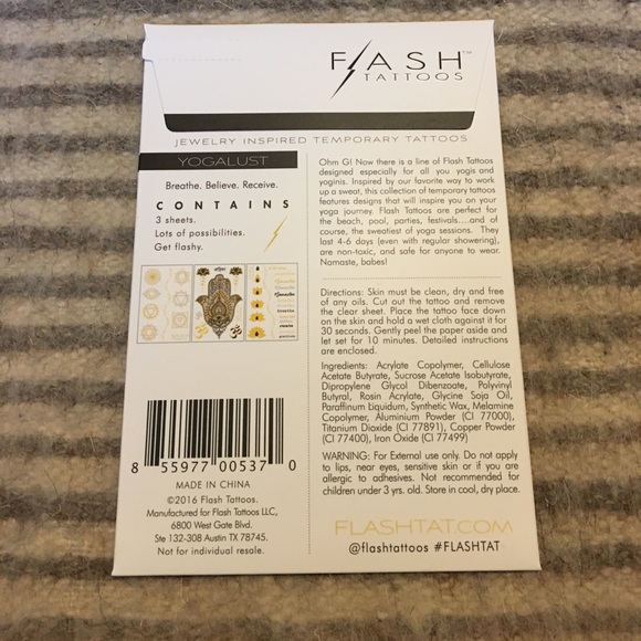 Flash Tattoos - Picture 5 of 5