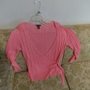 Pink Wrap Top