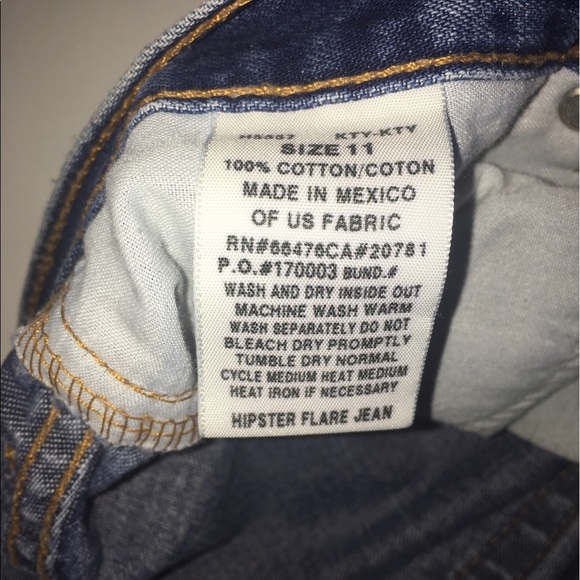 Vintage Tommy Hilfiger Jeans size 11 - Picture 5 of 5