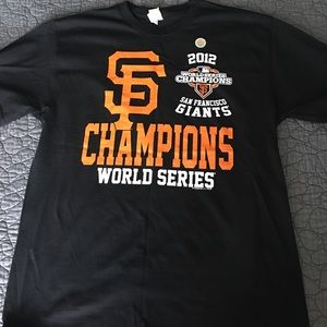 San Francisco Giants World Series tee shirt