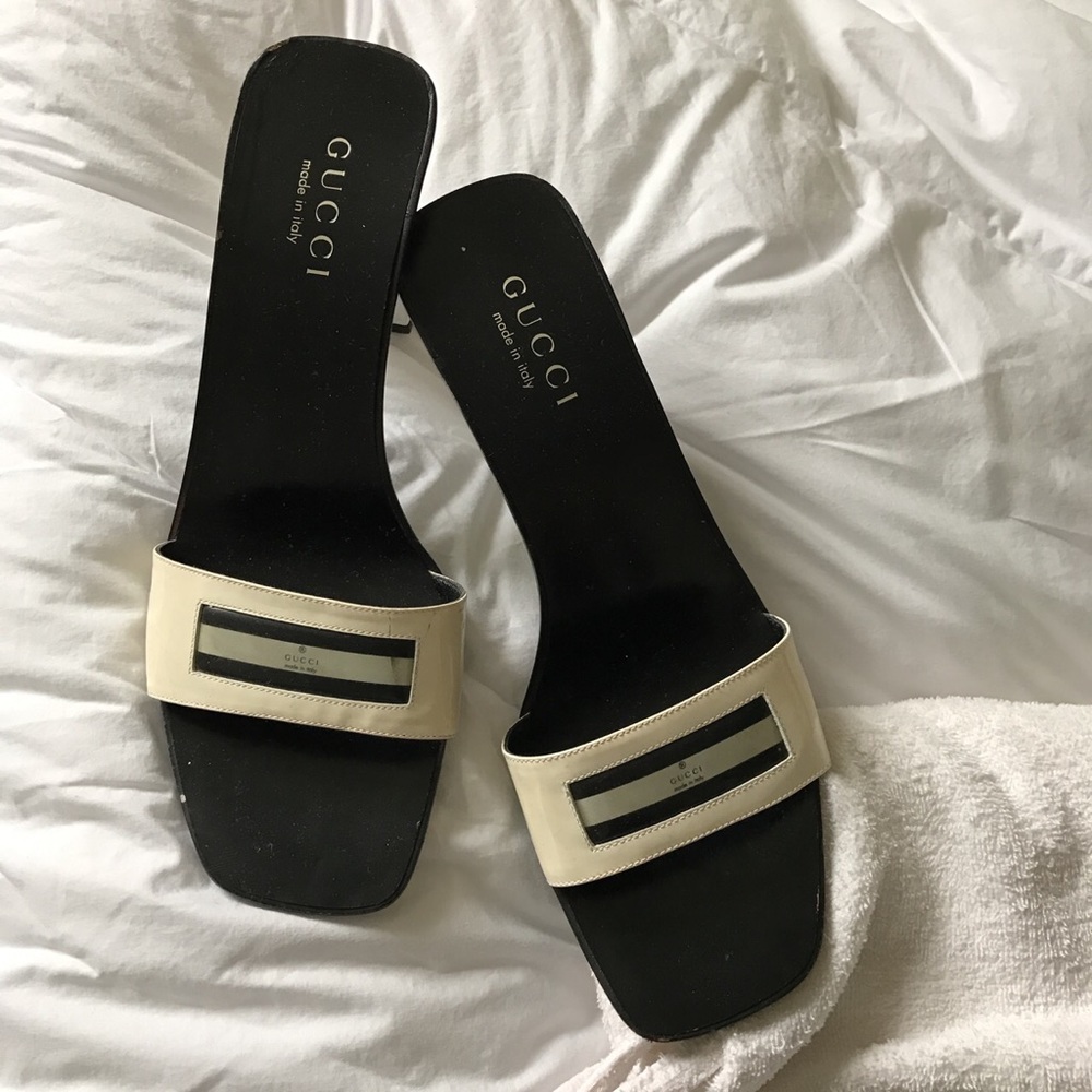 VINTAGE GUCCI heeled sandals