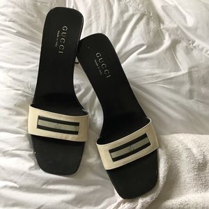 VINTAGE GUCCI heeled sandals