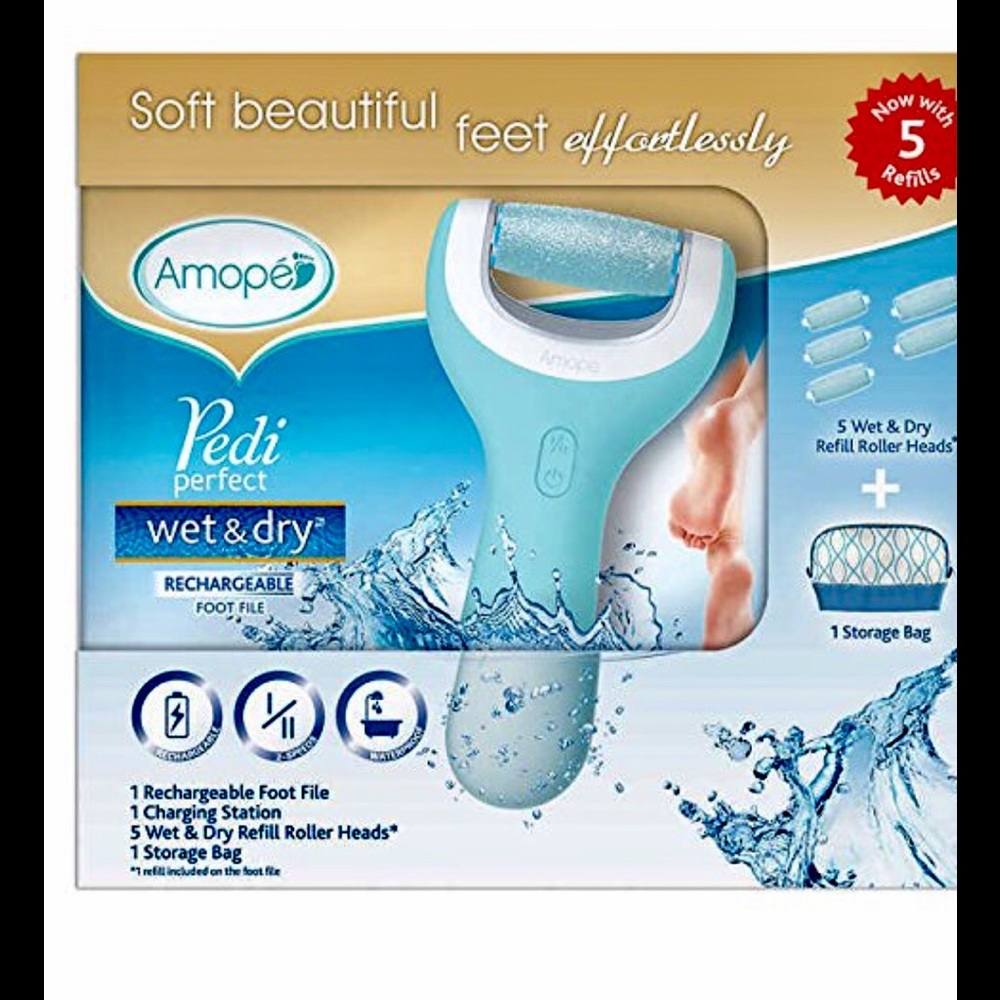 Amope Pedi Perfect Wet & Dry Rechargeable