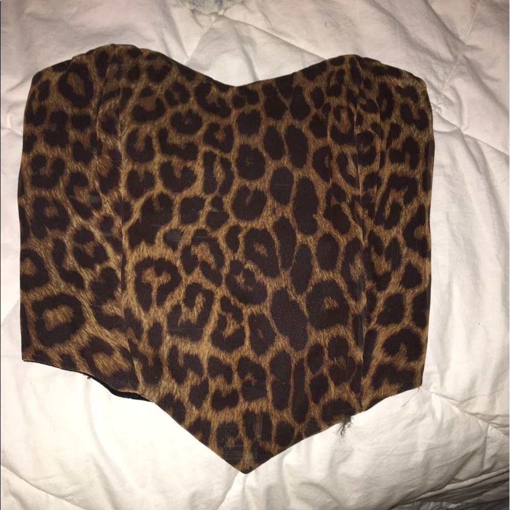 Cheetah crop top!
