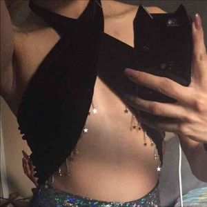 ✨✨✨SOLD✨✨✨ discocheekz stargazer wrap top