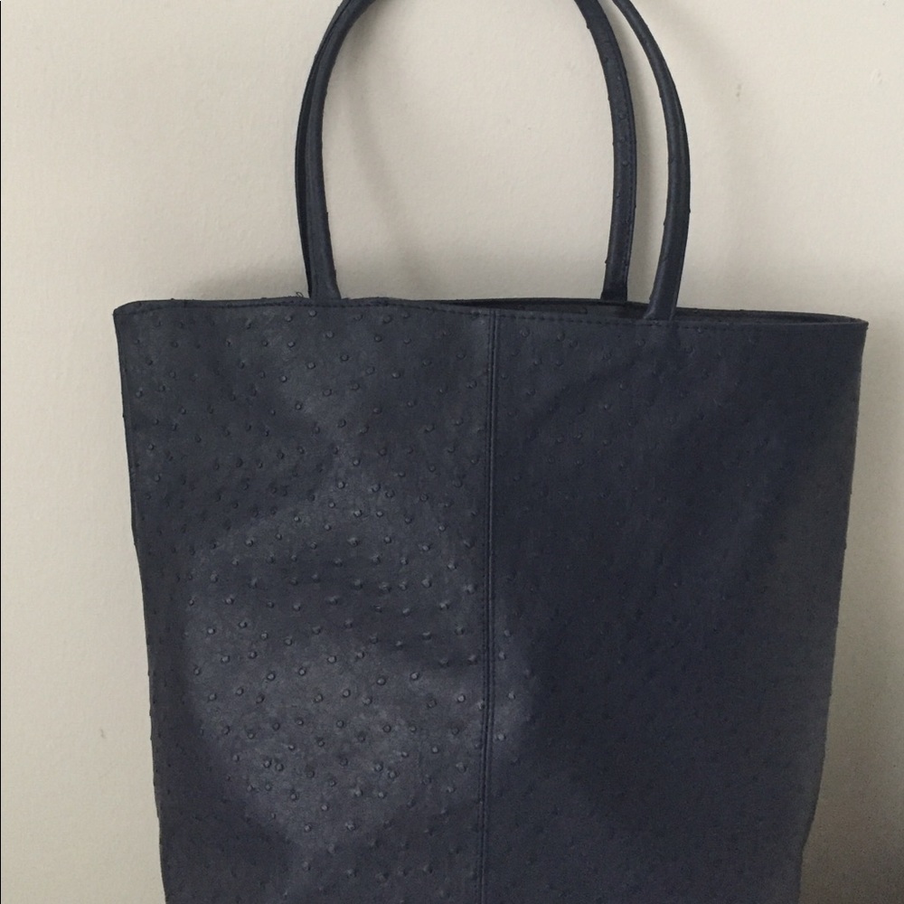 HP Never been worn Saks Fifth Avenue navy big tote