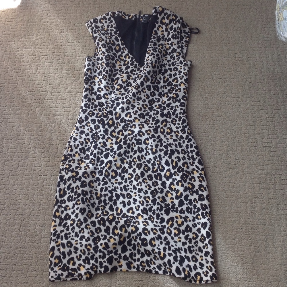 Animal print dress