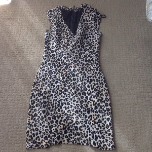 Animal print dress