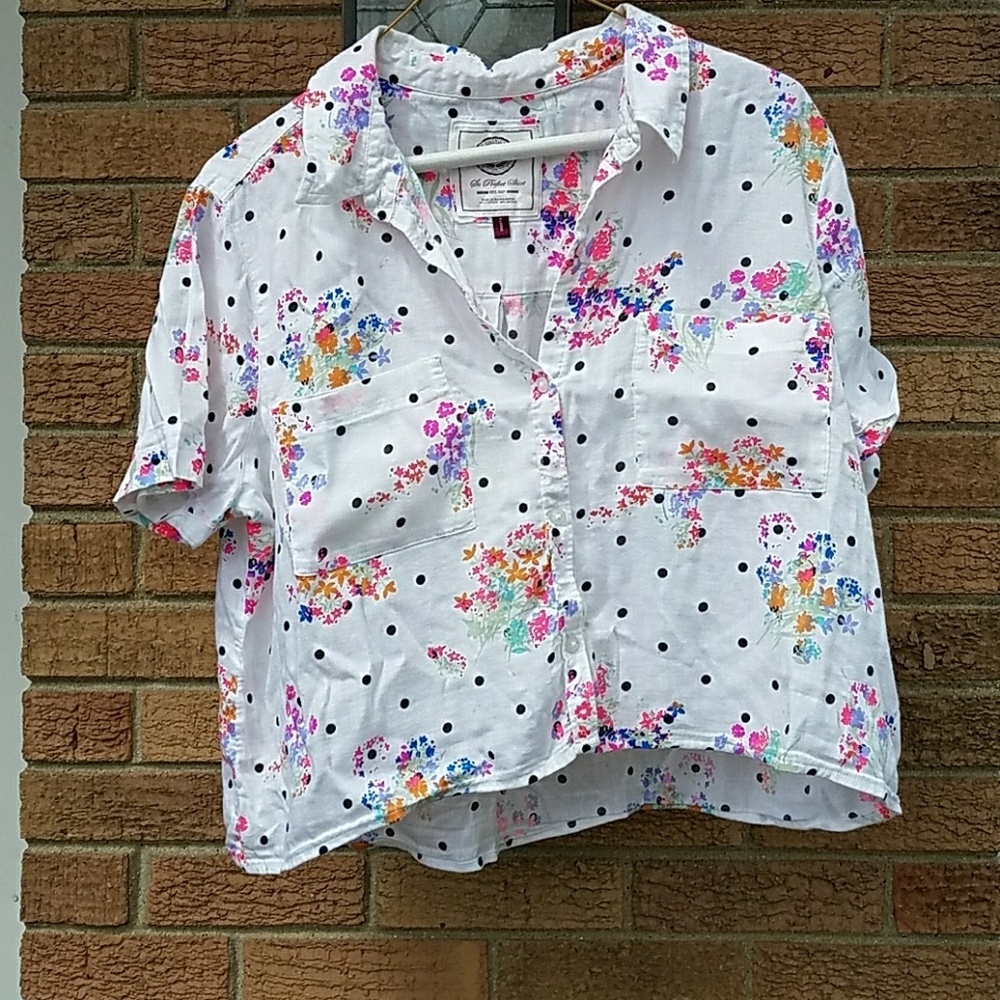 Crop Top Buttondown