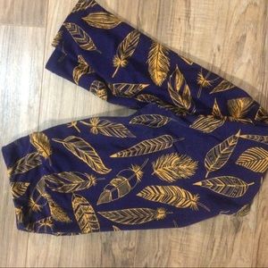 Lularoe os feather leggings