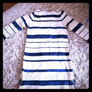 Girl 6x boat neck spring dress