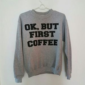 Coffee crew neck