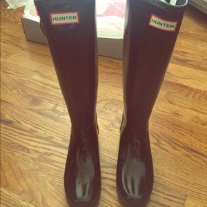 Hunter Original Refined Gloss Tall Rain Boot