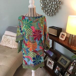 Trina Turk swim cover dress sz M