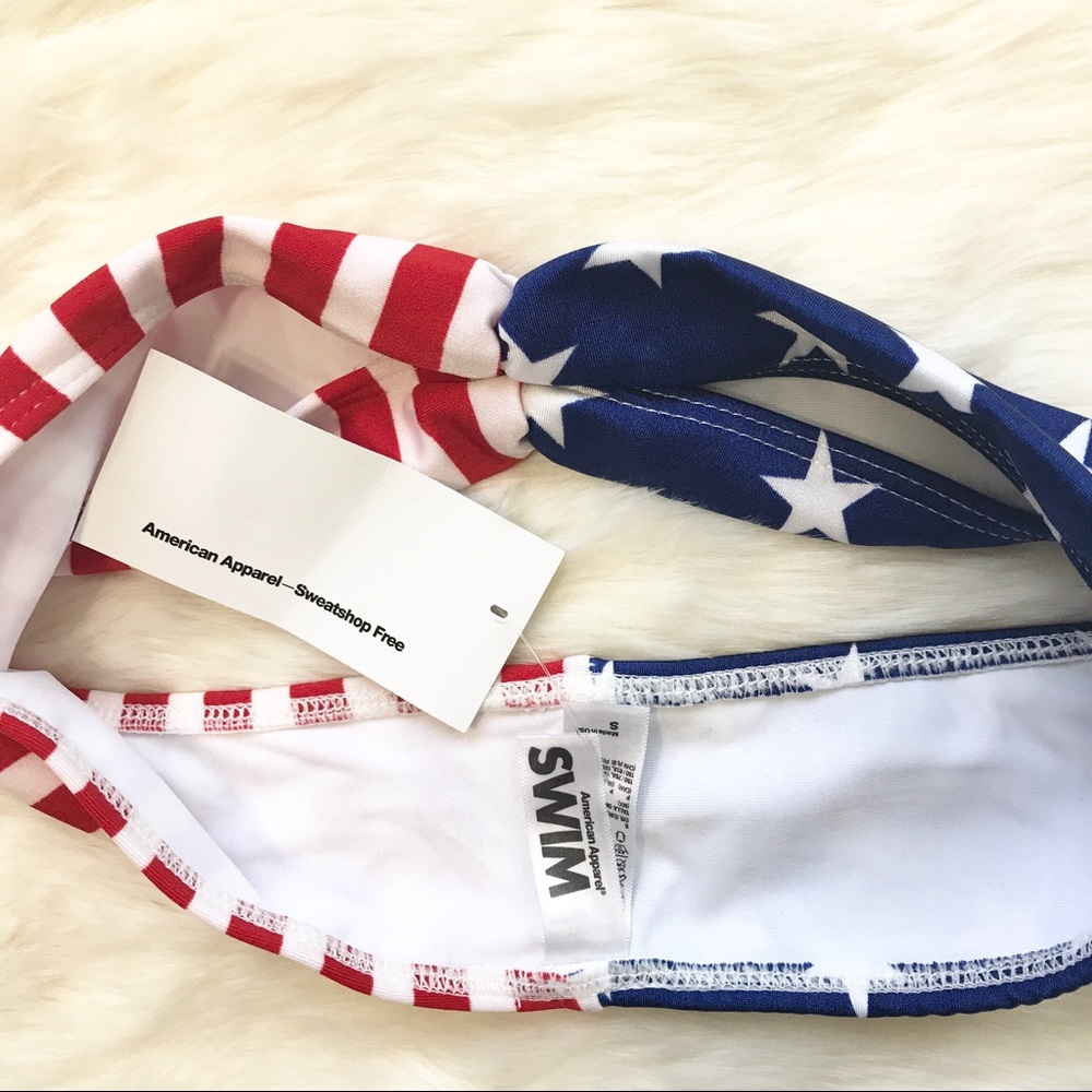 • American Flag Bandeau • - Picture 5 of 7