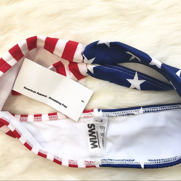 • American Flag Bandeau • - Picture 5 of 7