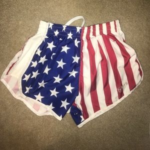 Tyler's American Flag shorts