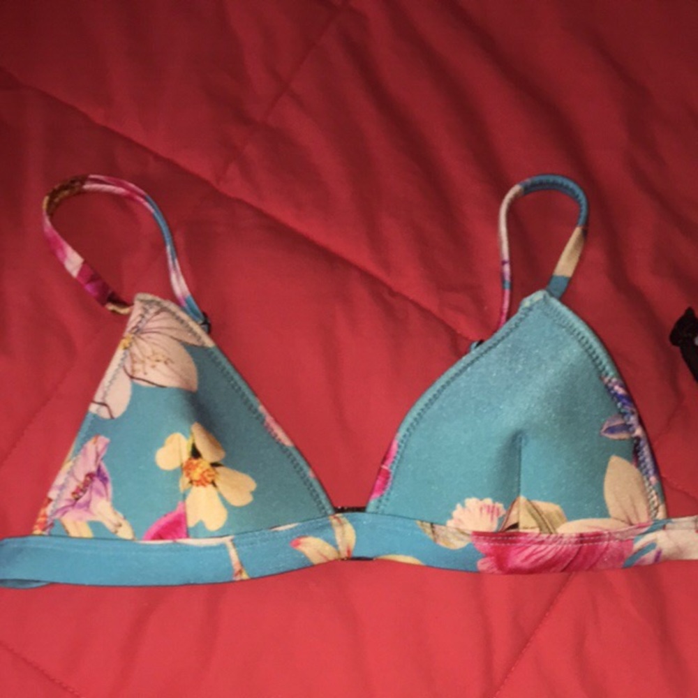 Triangle Swimsuit and Bag