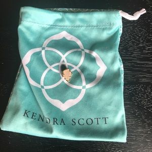 Kendra scott drusy charm pink