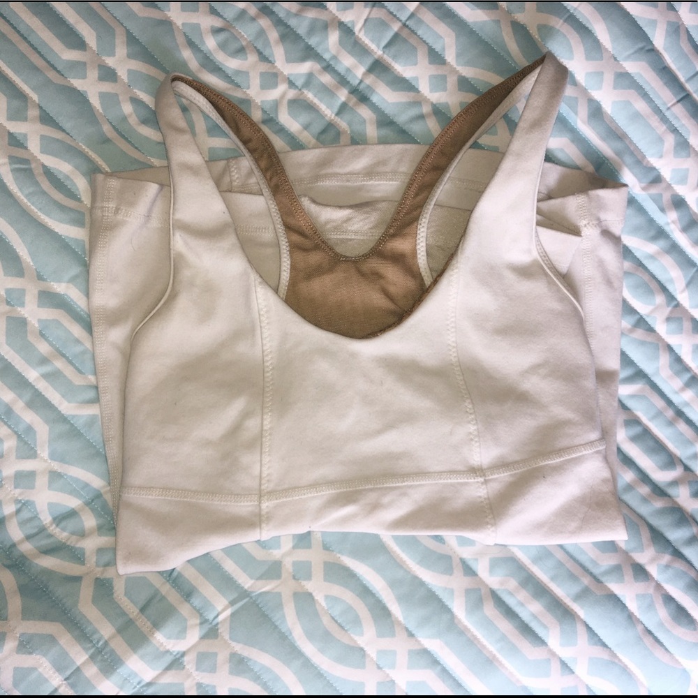 Lululemon White Tank Top