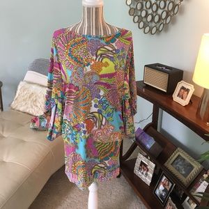 Trina Turk swim cover dress sz M