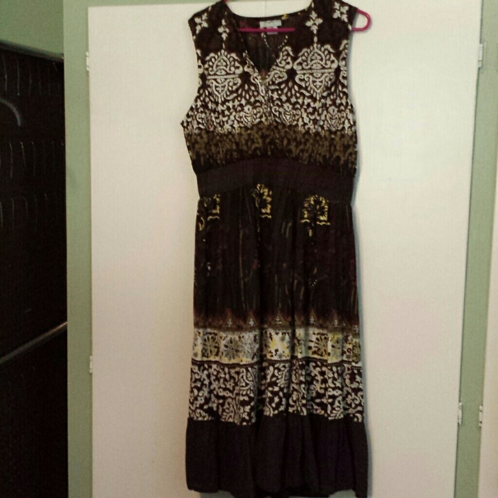J Gee Boho Sun Dress Size 1X-2X