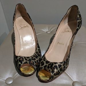 Authentic Christin Louboutin Heels