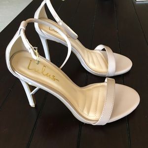Nude sandals