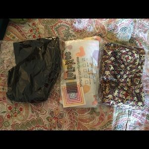 LuLaRoe TC Leggings Lot of 3 New