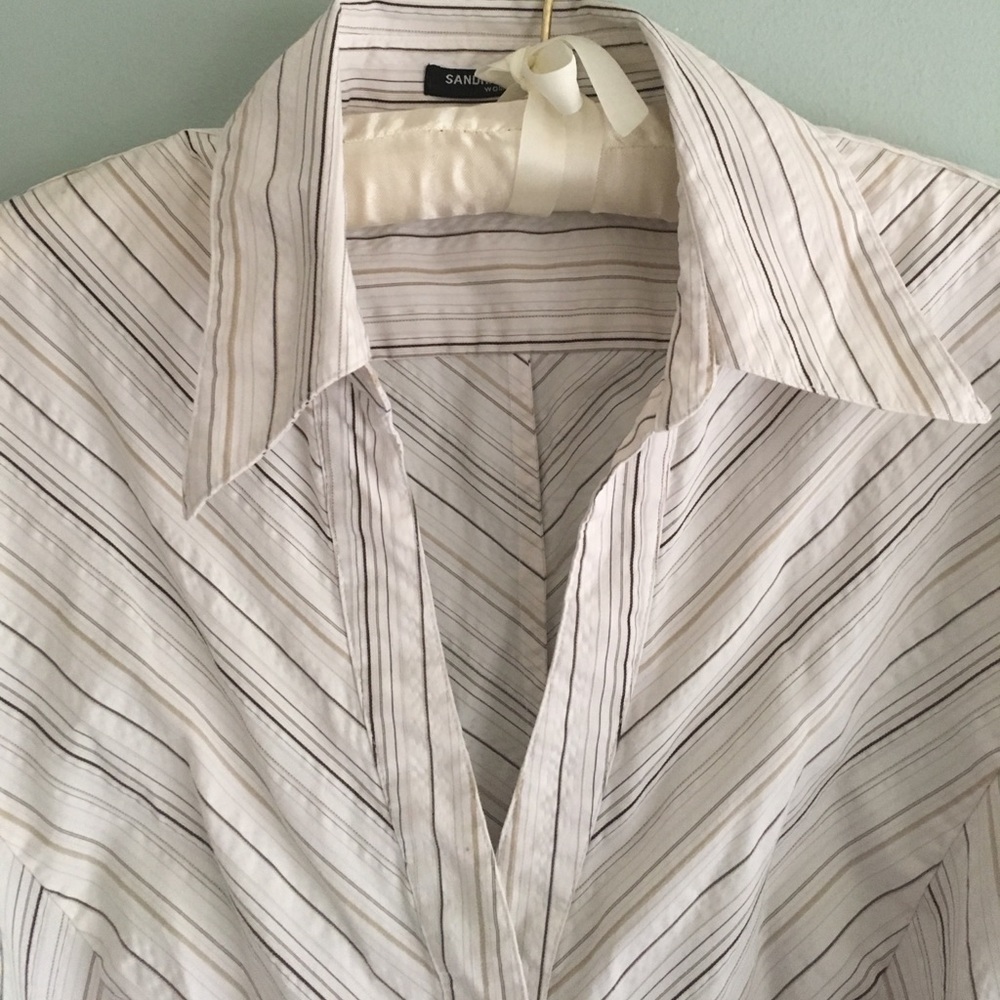 💖 SANDRA ENGLISH Blouse 3/4 Sleeves