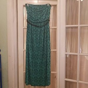 Forever 21 Strapless Maxi Dress