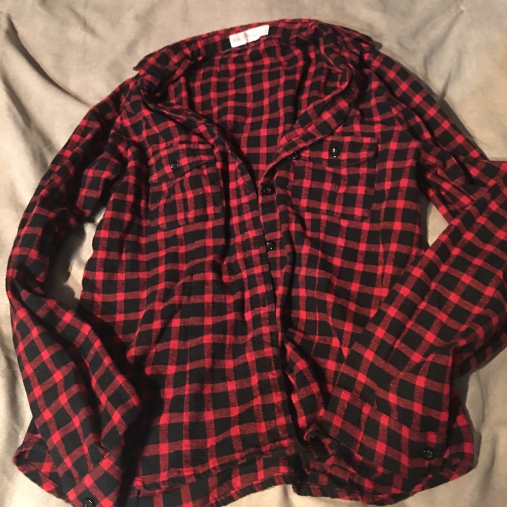 SOLD Fitted flannel