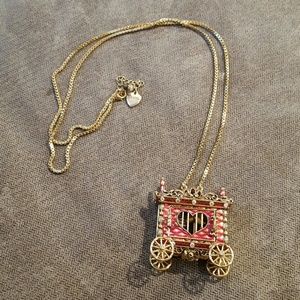 Lion cage day at zoo necklace