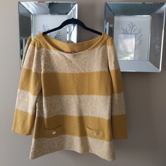 Tory Burch Sweaters - Tory Burch Mustard Knit Sweater