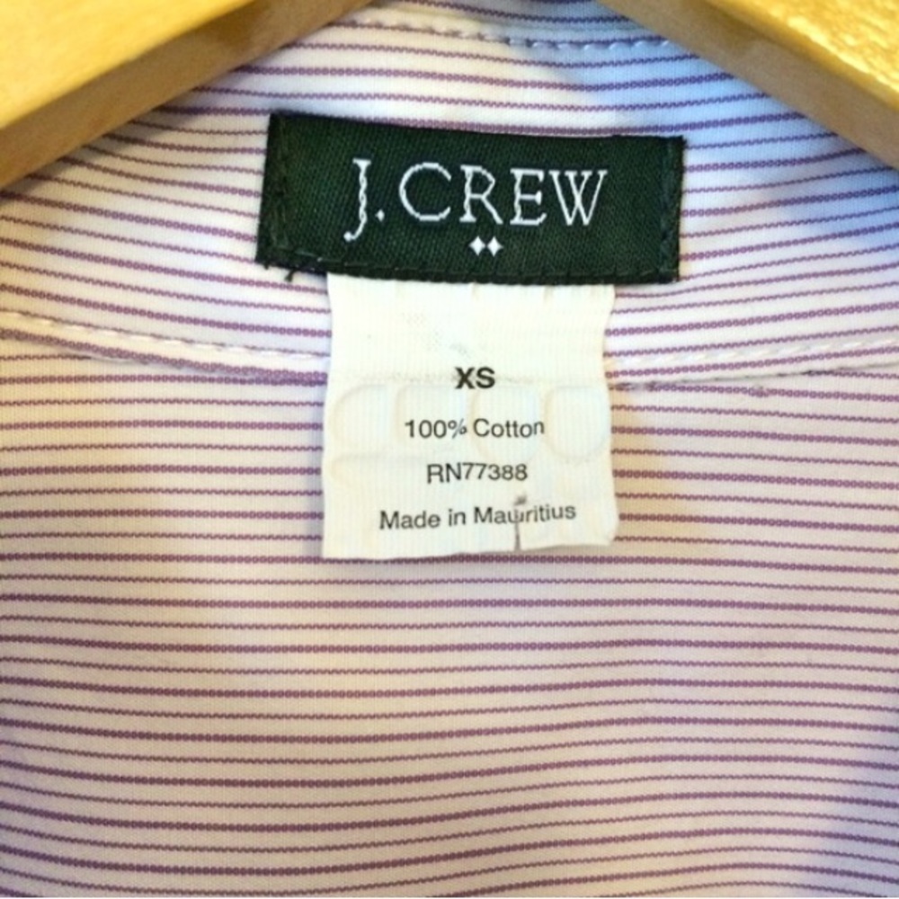 J. Crew classic striped button shirt - Picture 4 of 4