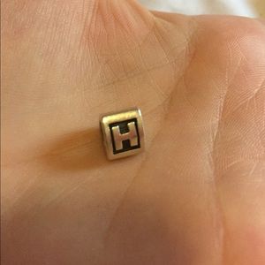 "H" pandora charm!