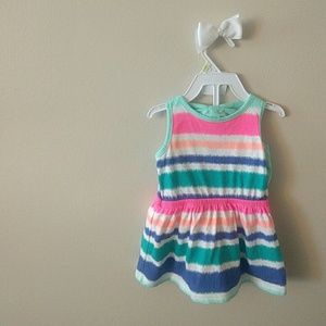 🌈SALE Cherokee Multicolor Dress with Diaper Cover