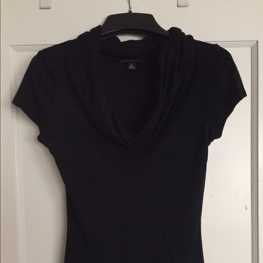 Black Banana Republic cowl neck shirt size Small